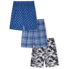 Sleep On It Boys Pajama Shorts for Kids 3 Pack Pajamas Sleep Short Set for Boy