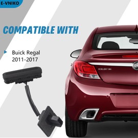 E-Vniko Rear Trunk Lid Release Switch Assembly Compatible with Buick Regal 2011-2017 Replacement Tailgate Lock Handle Opening Button Switch 13422268