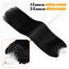Brazilian Remy Natural Micro Beads Hair Extension 0.5g/s 100s 50g/pack