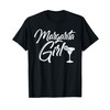Margarita girl funny drink party design Maglietta