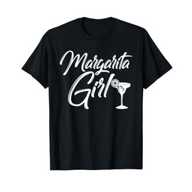 Margarita girl funny drink party design Maglietta