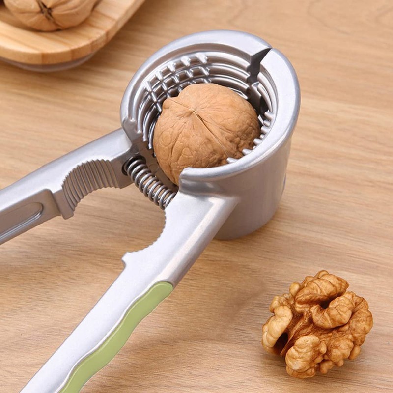 Nutcracker Chestnut Clip, Aluminium Alloy Nut Pecan Cracker Tool, Walnut
