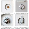 Cabinet Lock,Drawer Lock,Generic Drawer Lock Locker Locks，Standard Size cam Lock