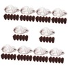 Baluue 500pcs Hairnets for Workers Dancers Chefs Invisible Hair Nets