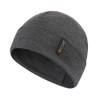 EDZ Merino Wool 200g Beanie Hat Graphite Grey