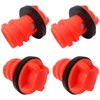 4pcs Cooler Plug for Y*TI, Orange Cooler Drain Plug Replacement