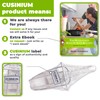 [12 oz] CUSINIUM Ice Scoop w/Ice Scoop Holder Bundle