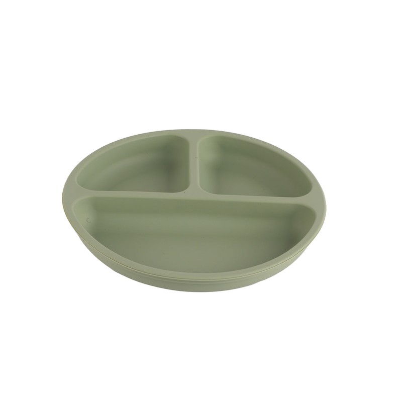 8 Pcs Silicone Baby Feeding Set Bib Suction Plate Bowl