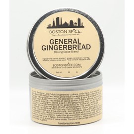 General Gingerbread Spice Handmade Baking Blend Mix Piernicki Pierniki Pierniczi Pfefferkuchen Lebkuchen Cookies Bread Cake Apple Pie 1 Cup Tin wt. 4oz/114g