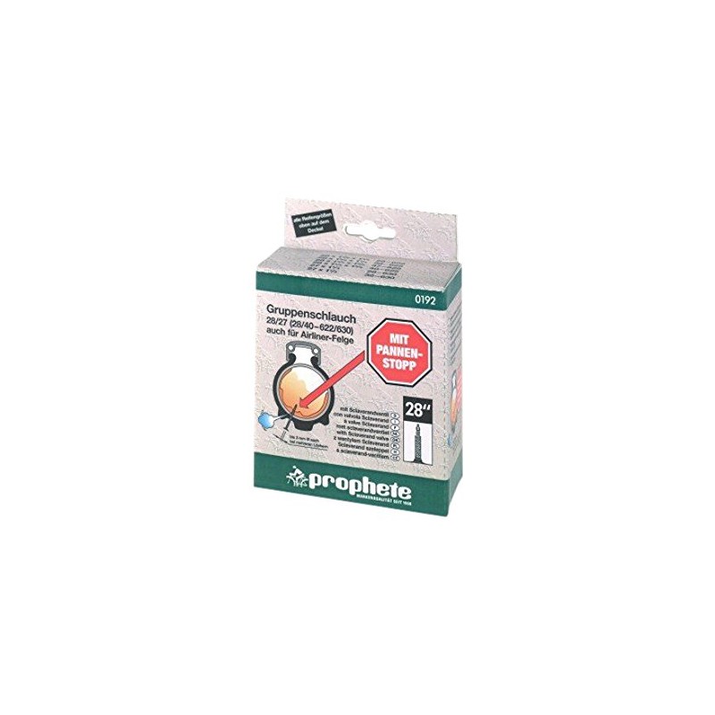 Prophete 6615 Bicycle Inner Tube with Prophets Bicycle Inner Tube