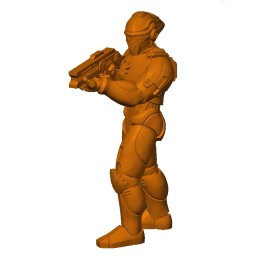 Imperial Heavy - Firing | 2nd Dynasty | Traveller Miniature | 28mm