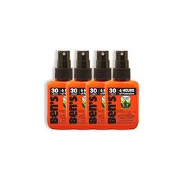 Ben's 30% DEET Mosquito, Tick and Insect Repellent, 1.25 Ounce Pump, Pack of 4