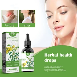 RCSCBC Clearbreath Dendrobium & Mullein Extract - Powerful Lung Support, Herbal Clearbreath Drops, Dendrobium Mullein Extract for Lung Care (2pcs)