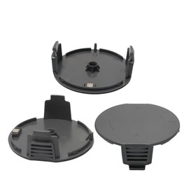 Lawn Trimmer Spool Cover, Grass Trimmer Spool Cap Compatible with Bosch UnicersalGrassCut 18/18-26/18-260, 1600A01R5J Grass Trimmer Cap (3 Replacement Spool Cover)