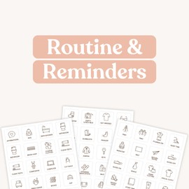 Second Scout Tile Labels, Routine & Reminders