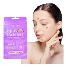 Parches Acne 36pz Arcoiris Dia Noche Hidrocoloide Celavi