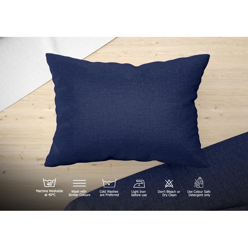 MistyMorning Pillow Cases 4 Pack - Standard Size (50x75+15cm), Egyptian
