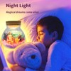 YUEJIDZ Light-Up Terrarium Kit for Girls, DIY Arts & Crafts