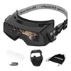 YESWELDER True Color Auto Darkening Welding Goggles, Wide Shade Range