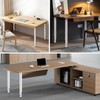 FOROIRON Adjustable Table Legs,Metal Adjustable Height Desk Legs,Adjustable Furniture Legs
