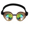 Raves Glasses with Rainbow Crystal Glass Lens Kaleidoscope Goggles Funky