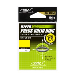 ODZ OS-28 Hyper Press Solid Ring 4 Color Black Nickel