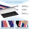 Poedist Extra Large Patriotic Picnic Blanket Waterproof,60"x 80"Foldable Machine Washable