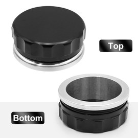 Zreneyfex 3''/76mm Aluminum Alloy Weld Billet On Filler Neck Black Cap Oil Fuel WaterTank Fuel Weld In Vented
