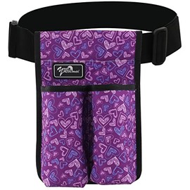 Bolsa de aceite de masaje, 5 bolsillos (2 grandes, 2 pequeos, 1 con cremallera), ajustable, unisex, ZiXin, 10.4 x 7.3 x 10.4 pulgadas