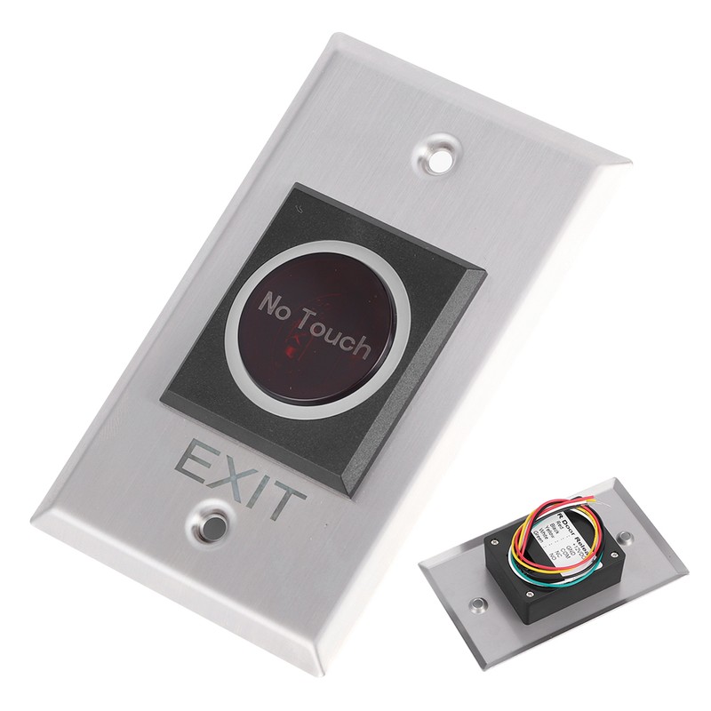 Infrared Sensor Switch NonTouch LED Backlight Button Access Control System