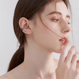 Dragon Earrings Cuff Non Piercing Sterling Silver Helix Cartilage Wrap Dragon Ear Cuff Earrings Punk Dragon Jewelry Gift for Women