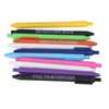 11Pcs Press Ballpoint Pen Colorful Shell 0.5mm Ballpoint Pen Black