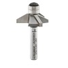 Ultra-Shear Chamfer Router Bit, 1/4 Shank, 60 Degree, 3 Flute,