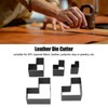 5Pcs Leather Die Cutter Hollow Assorted Size High Carbon Steel
