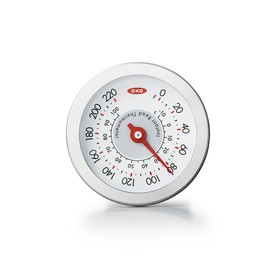 OXO Good Grips Analog Instant Read Thermometer, White, Small (11177300UK)