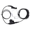 7.1mm Throat Mic Earpiece Retractable Walkie Talkie Headset with U94