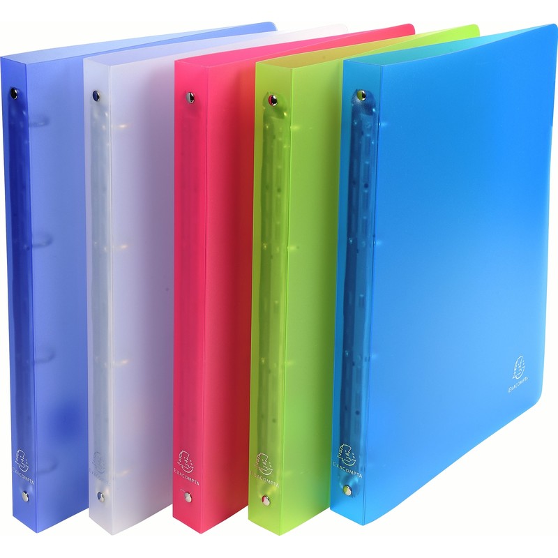 Exacompta 3130635146990 Spine DIN A4, polypropylene, assorted