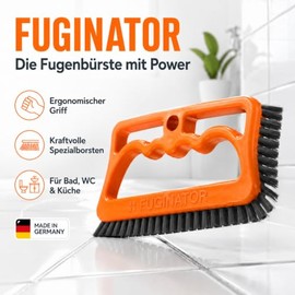 Fuginator® - Cepillo para Limpiar Las Juntas de baño, Inodoro, Cocina, etc., práctico Cepillo para Limpiar Juntas y Azulejos de Paredes y Suelos