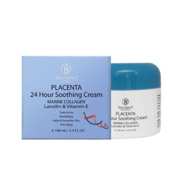 Bio-Lano Placenta 24 Hour Moisturising Cream Collagen Lanolin & Vitamin E 100ml