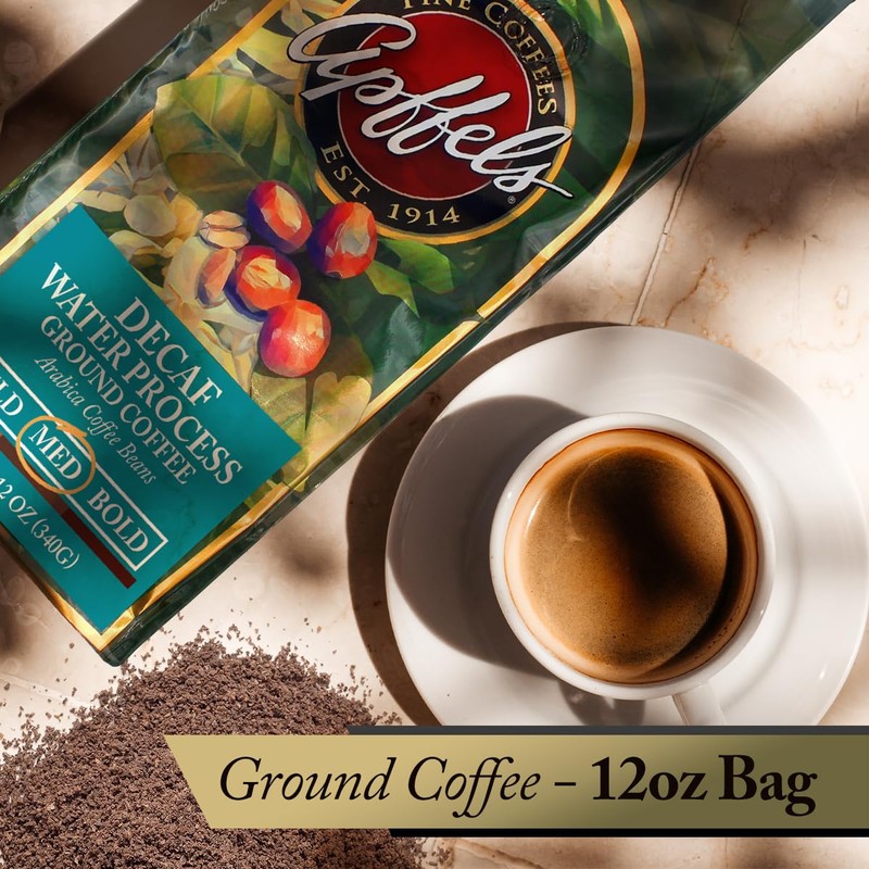 Apffels Decaf Coffee - Water Process - Medium Roast -