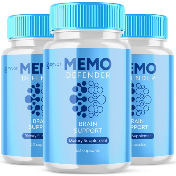Memo Defender Brain Max Support Supplement Pills Advanced Formula 180