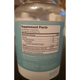 New Chapter Chapter 6 Ashwagandha Gummies 60 CT. Cherry Flavored. New Sealed, Exp. 09/2026