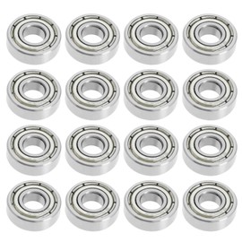 LT Easiyl 20PCS 695ZZ Miniature Bearings Carbon Steel Bearing Deep Groove Ball Bearing for Electrical Instrument Industry Machinery Aircraft Ships Cars