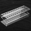 【P14】Transparent Acrylic Pen Holder Stationery Store storage organizer:_24 hole 12*8*7.5cm