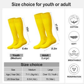 ROLVNHTV Youth Baseball Aocks and Belt Combo Set Softball Belt with Softball Sock Elastic Waist Belt for Gril and Boy…, Red, Yellow, Youth