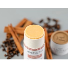 J&L Naturals Muscle Rub | Cream For Achy + Sore Muscles, Joints, Back, Knees, Shoulders | Soothing & Nourishing | Vegan, Sustainable, Cruelty Free, Natural, Made in US (1-Pack)