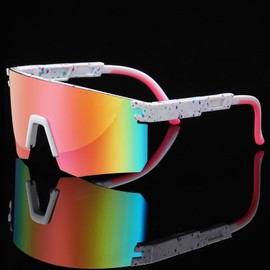 QUSBOI Polarized Baseball Sunglasses For Youth Boys Girls Teens Kids UV400 Sports Cycling Glasses - QAY20