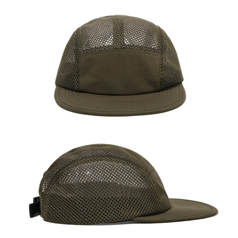 Havely Men's Flat Visor, 5 Panels, Mesh Cap, Five Hat,