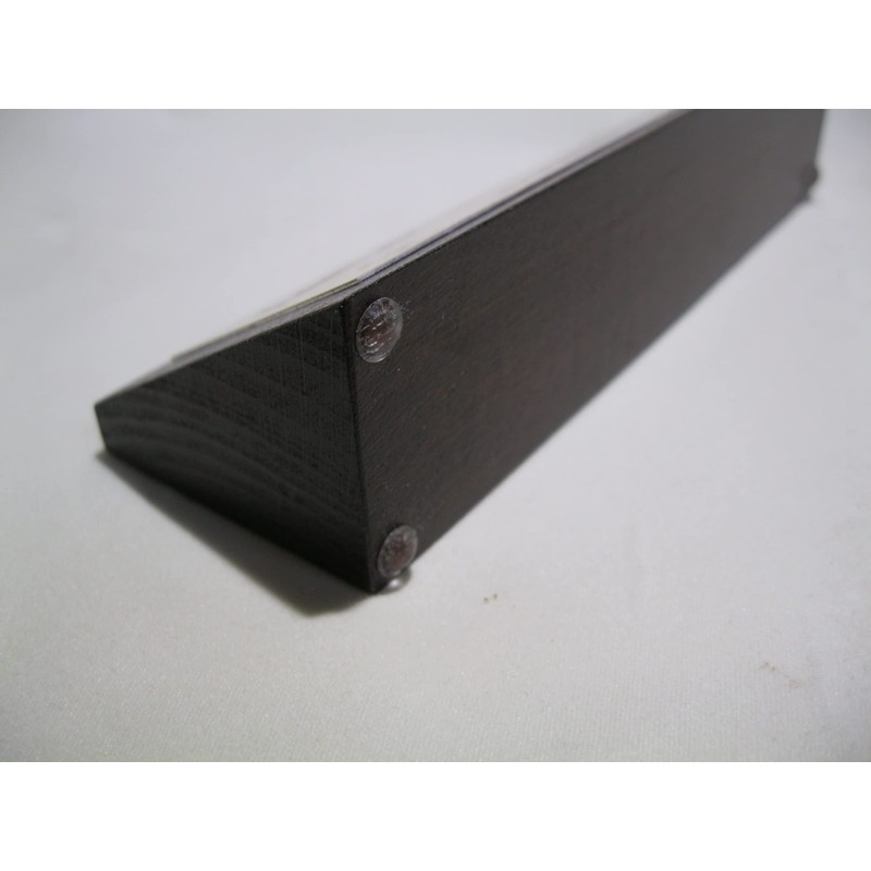 LINLAY Intarsien & Gravuren Walnut / Ash Table Name Plate