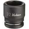 コーケン 3/4(19mm)SQ. インパクト6角ソケット 32mm 16400M-32